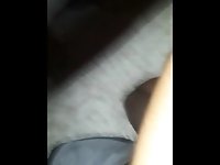 Ebony teen bouncing on my dick