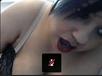 Fat Indian milf model on webcam shows off herself in lingerie