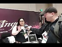 Tisha Daven with Jiggy Jaguar AEE 2019 Interview Las Vegas NV Hard Rock