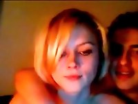 Shameful couple's foreplay & fuck on livecam