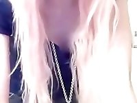 Blonde Webcam Wetting