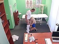 Tight blonde fucked in the ass and pussy