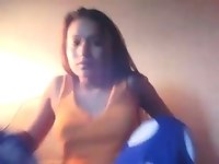 Emotional and slutty webcam bitch exposes her sexy cleverage