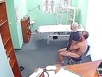 Nude amateur porn with a horny doctor and a mature woman