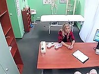 Doctor's big dick suits this blonde's thirst for porn