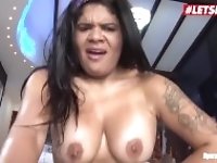 "LETSDOEIT - I Fucked My Chubby Colombian Maid `Till She Came"