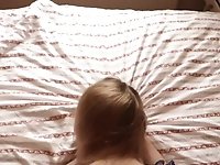 'girl with Amazing Butt Hard POV Pounding and Huge Cumshot on Pussy'