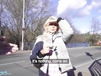 "Public Agent British tourist Gina Varney sucks Czech dick"