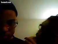 Teen couple on webcam