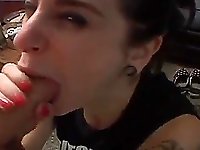 Sucking a fat dick was never a problem for attractive Joanna!