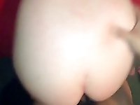 Chubby redhead slut takes advantage of my big fat dick