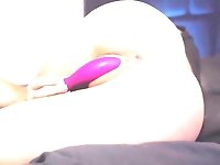 Vibrator in pussy and one finger in the ass is the perfect combination