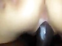 Busty blonde has her slutty face and wet hole drilled