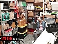Shoplyfter - Skinny Blonde Cutie Emma Hix Gives Her Pussy To Security Officer To Get Out Of Trouble