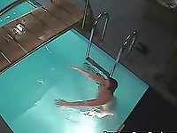 Spying My Sexy Neighbor Girl In Pool Sex Group Orgy