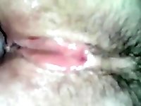 Russian slut fucked by a big cock in home video
