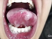 'Mouth, teeth, vore, spit and tongue fetish of Jan and Feb (demos)'