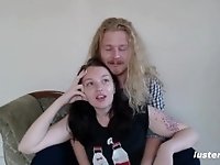 Lustery Submission #95: Bee & Mac - Sofa King Good|4::Blowjob,6::Amateur,38::HD
