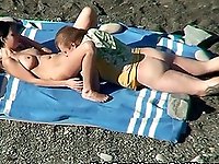 Russian Couple Have Fun In Nudist Beach