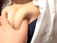 Unpacking big China tits and fucking sexy secretary in the office