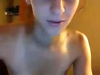My dick is throbbing is hard after seeing this webcam model's slim body