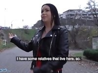"Public Agent Big tits Romanian Nilla Black fucked doggy style"