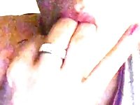 ASMR italiano erotico chiamata erotica tapping lingua dita in bocca