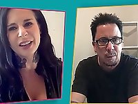 Amateur guy chats with two dirty mature pornstars on the webcam