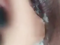 My Wife's amazing creamy squirting pussy